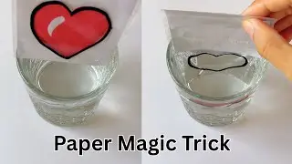 Little heart paper magic trick | Paper Magic Tricks Easy
