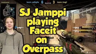 CS:GO - Jamppi playing Faceit at Overpass