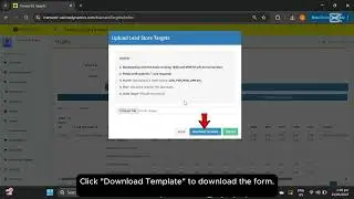 Transacti Guide: Upload Lead Store Targets