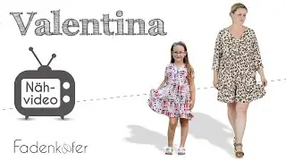 Kleid Valentina im Boho-Stil für Damen und Kinder