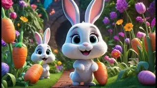 Eight Baby Bunnies Sort by Size | Sorting by Size Song for Kids | Nursery Rhymes and Baby Songs