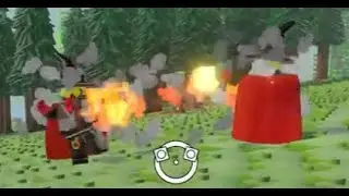 Lego Worlds Clip: Wizard PvP Moment Lol
