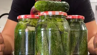Castraveti murati (In OTET)👉 cum se face saramura la castraveti