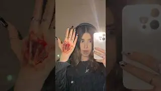 Урок по созданию грима на Хэллоуин с эффектами шрамов из воска и искусственной крови