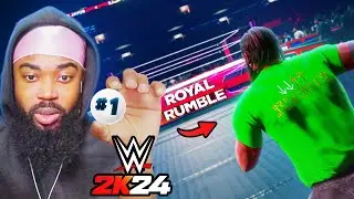 i entered the Royal Rumble at #1...