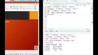 DataFrame Data Structures in R | Lecture - 15
