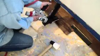 Walnut Hardwood Floor Installation