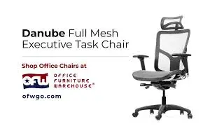 The Best Herman Miller Aeron Alternative: The Danube | Ergonomic Home & Office Chair