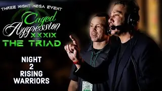 Let&rsquo;s Go! Jens Pulver & Jason Bermas Introduce Night 2 of Rising Warriors Caged Aggression 39