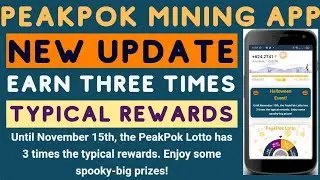 PeakPok New Event Starts|Earn Three Times Typical Rewards|PeakPok Mining App|Technical Shahnavi
