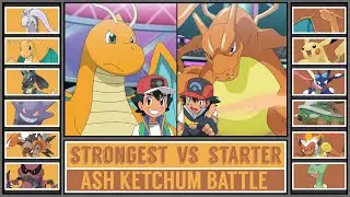 Pok&eacute;mon Anime Battle: STRONGEST ASH vs STARTER ASH