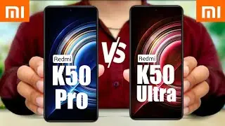 Redmi K50 Pro vs Redmi K50 Ultra