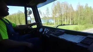 Sisu Cummins L10 Of Course Loaded With Ponsse Elk