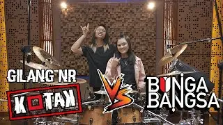 SLIPKNOT - DUALITY Drum Cover by BUNGA BANGSA VS GILANG NR (KOTAK)