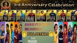 3rd ANNIVERSARY POSSIBLE REWARDS II PES 20