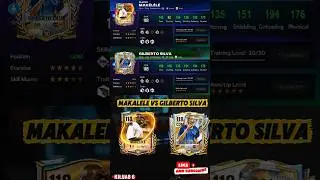 MAKELELE против GILBERTO SILVA | Статистика и игровой процесс FC MOBILE 26! #FCMobile26 #Makelele...