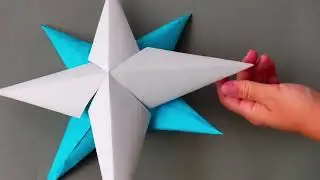 DIY Paper Volume Christmas Stars | Easy Step-by-Step Tutorial