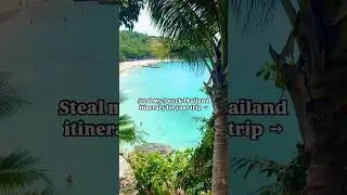 Thailand Itinerary #thailand #islands #hiddengem #travel #travelinspiration