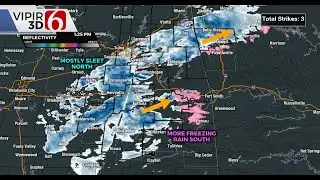 First Wave Of Sleet Exits Tulsa, More Winter Weather On The Way