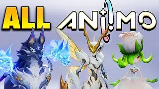 ALL 88 ANIIMO And Their Evolutions & Variants