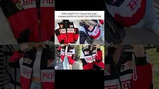 Ferrari jacket❤️ #ferrarif1 #jacket #shorts #trending