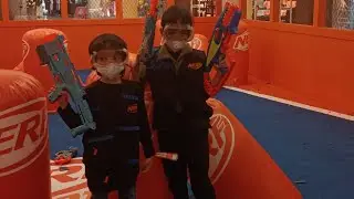 Permainan NERF CHALLENGE - Gandaria City Mall