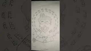 #little hanumanji drawing #gaurav #pleasesubscribe