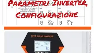 Inverter ibrido fotovoltaico Vevor 3,5 kW 24v, fai da te,impostazioni parametri e settaggi
