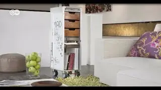 Upcycling - How to make an airplane trolley a design piece