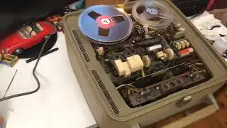 PART 4 of 13:  Grundig TK64 Valve Reel To Reel Tape Recorder. Sound is excellent !