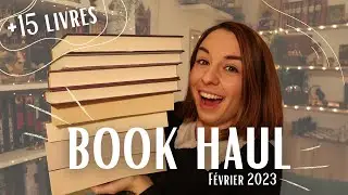 BOOK HAUL - UNBOXING : +15 livres en février 2023 !  Lauraconte l'histoire