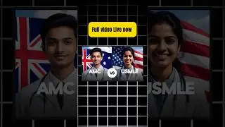 AMC vs USMLE: Visa Process Explained #visa #amc #usmle