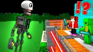E.L.B.E.R.R vs Security House in Minecraft JJ and Mikey Maizen Challenge