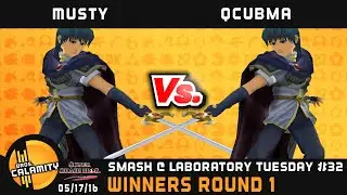 S@LT #32 | Musty (W.Marth) vs QCumba (R.Marth) - Winners Round 1 - SSBM