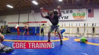 Suples Circuit with the wrestling teams from USA & Serbia