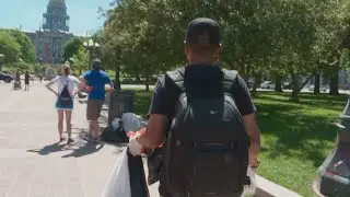 Volunteers Work To Clean Up Downtown Denver After George Floyd Death Protests