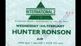 Ian Hunter and Mick Ronson 1990-02-14 Manchester, UK