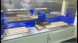 Robotic Plastic Painting Machine for Vacuum Metallization