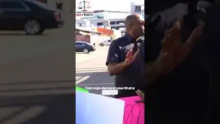 Do you have to give ID at a protest to cops? #shorts #ytshorts #trending #viral #facts #police