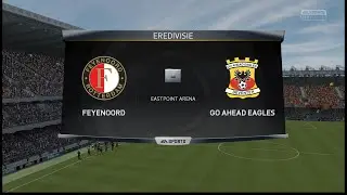 Fifa 15 Чемпионат Нидерландов по футболу 2014-2015 Feyenoord - Go Ahead Eagles