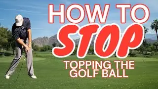 QUICK FIX! How to stop topping the golf ball