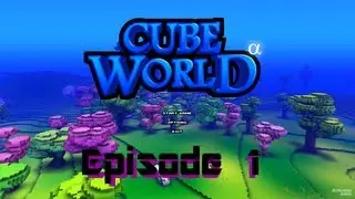 Cube World Episode 1 - The Adventure Begins!
