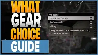 What Equipment To Pick GTA Online Cluckin Bell Raid A,B,C