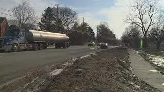 Indianapolis woman asking for change after 2 near head-on collisions near west side intersection