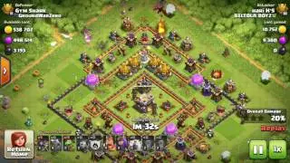 Th 9 TITANS Attcks/ hari H's clashing/  Th9 vs Th 11/ 1start againts Th 11