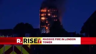 Fire in a London Building - June 14, 2017