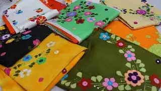 এপলিক এর হাতের কাজের নকশীকাঁথা সেলাইয়ের থ্রি পিস ডিজাইন ও দাম- applic three piece design 2022