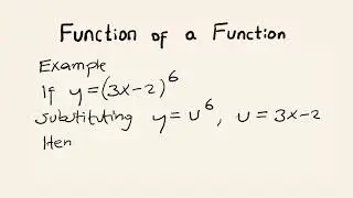Function of a function rule