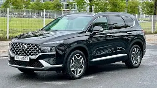 Santafe Full xăng 2024 sơn zin cả xe, còn bảo hành của hãng, giá 1tỉ180 | Lh 0965.959.616