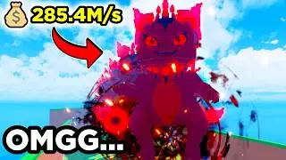 This *NEW INFINITY* BRAINROT is WAYYY TOO OVERPOWERED... (ROBLOX Escape Tsunami for Brainrots)
